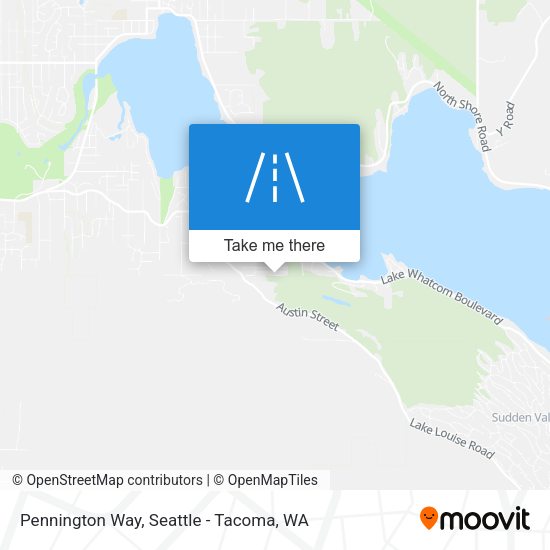 Pennington Way map
