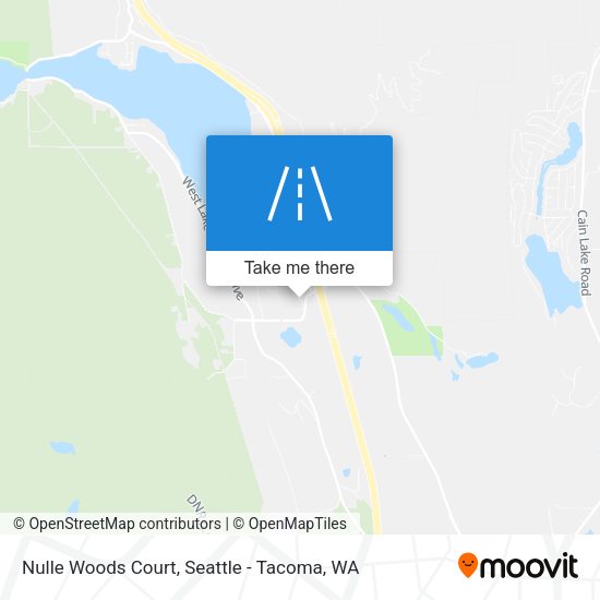Nulle Woods Court map