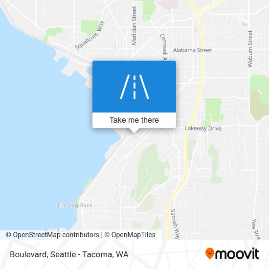 Boulevard map