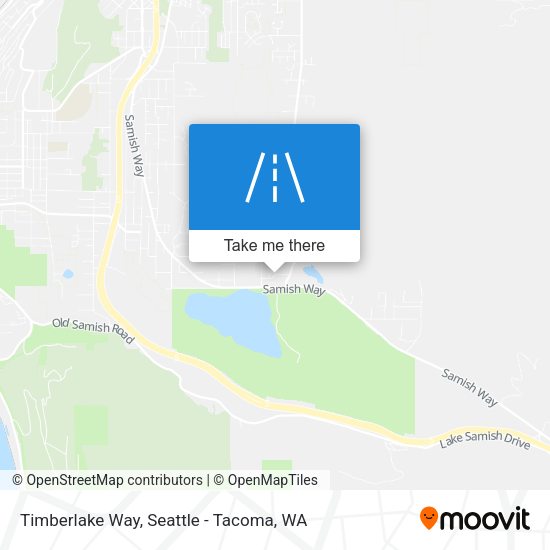 Timberlake Way map