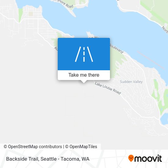 Backside Trail map