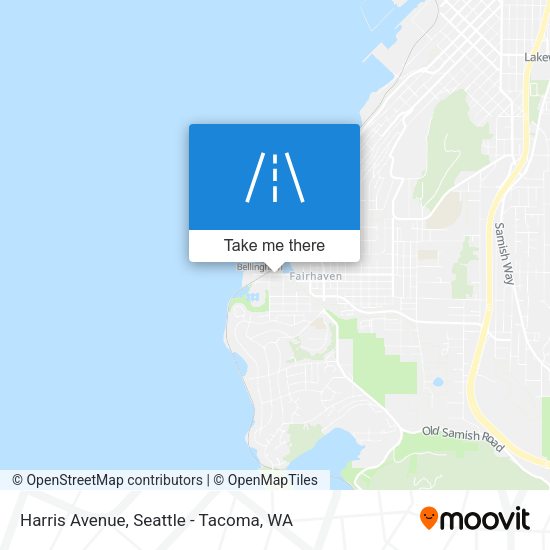 Harris Avenue map
