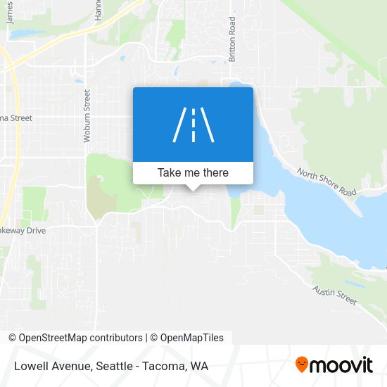Mapa de Lowell Avenue