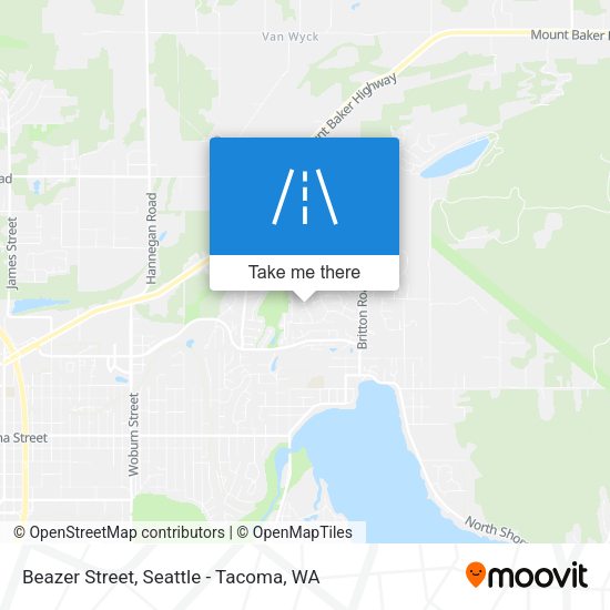 Beazer Street map