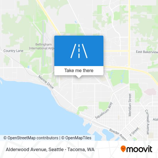 Alderwood Avenue map