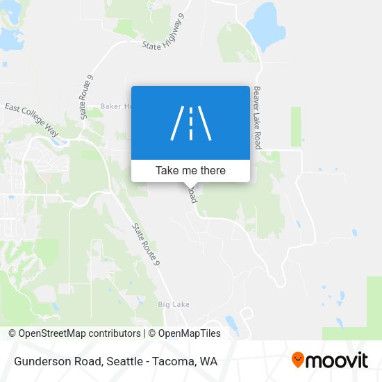 Mapa de Gunderson Road