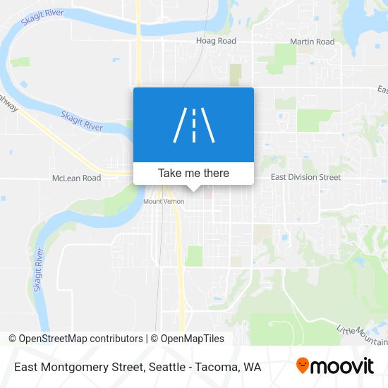 East Montgomery Street map