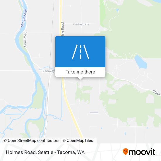 Mapa de Holmes Road