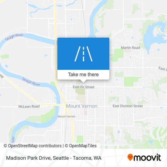 Madison Park Drive map