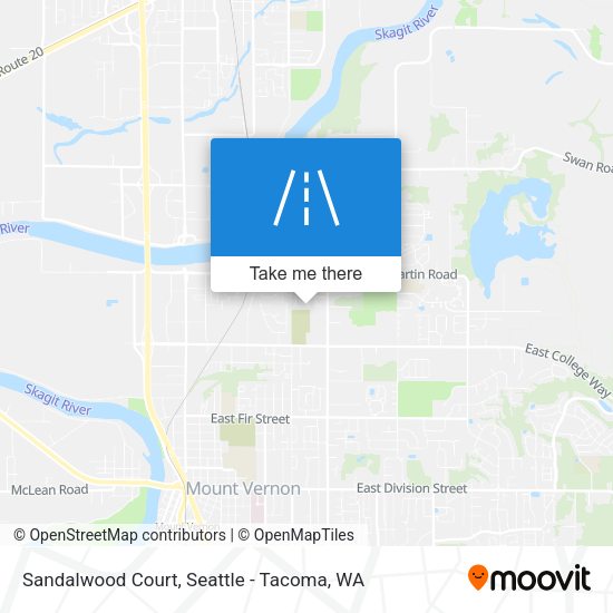 Sandalwood Court map