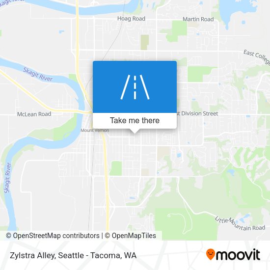 Zylstra Alley map