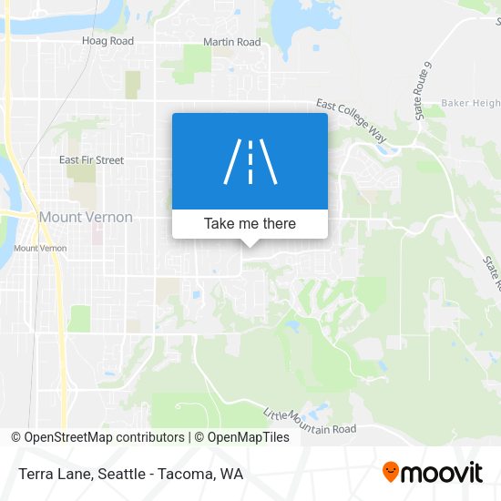 Mapa de Terra Lane