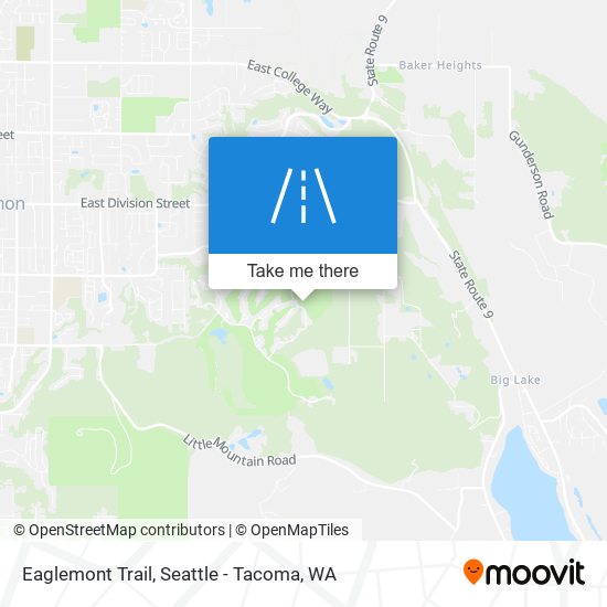 Mapa de Eaglemont Trail