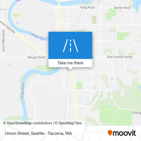Union Street map