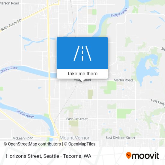 Mapa de Horizons Street