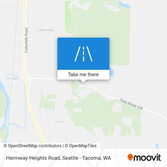 Mapa de Hermway Heights Road