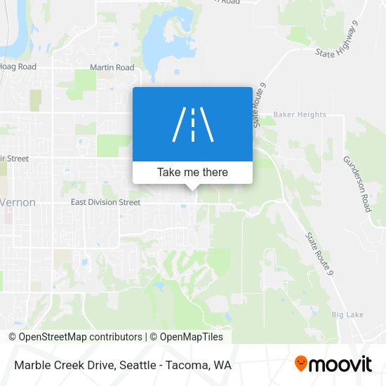 Marble Creek Drive map