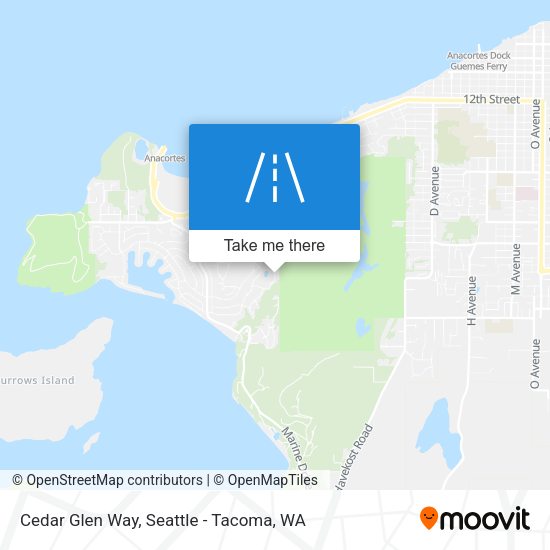 Mapa de Cedar Glen Way