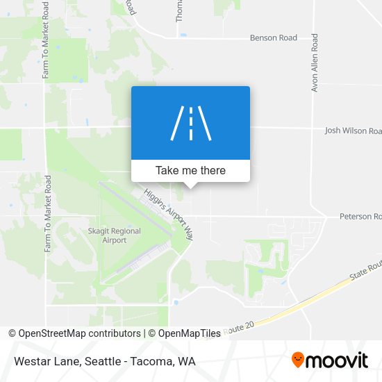 Westar Lane map