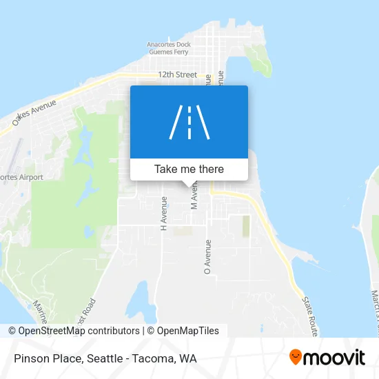 Pinson Place map