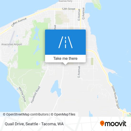 Mapa de Quail Drive