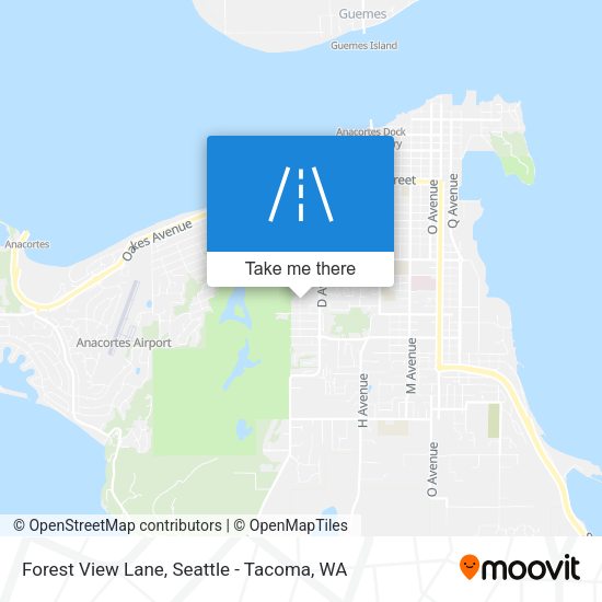 Mapa de Forest View Lane