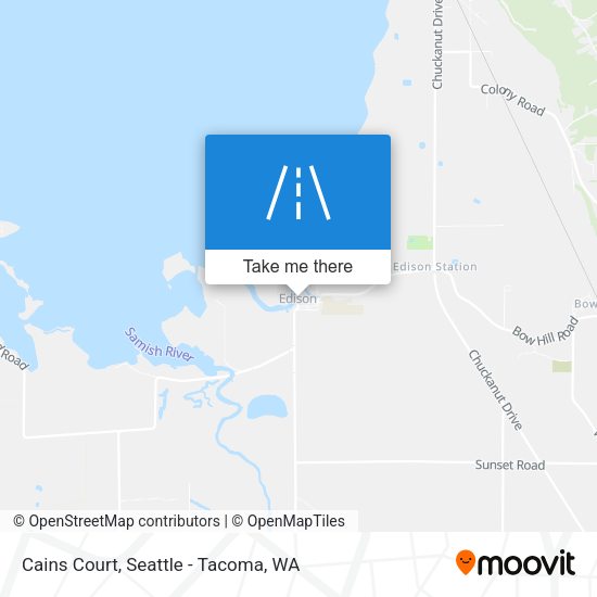 Cains Court map