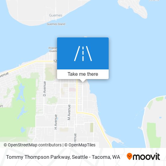 Tommy Thompson Parkway map