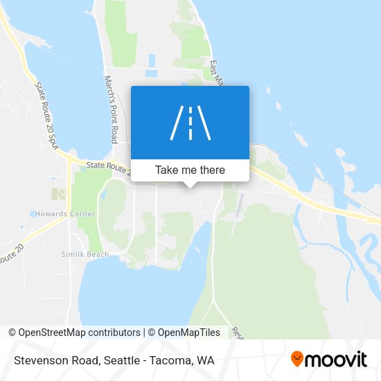Mapa de Stevenson Road