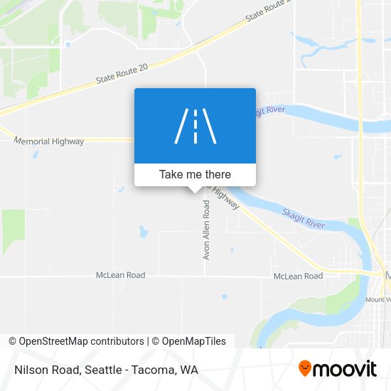 Mapa de Nilson Road