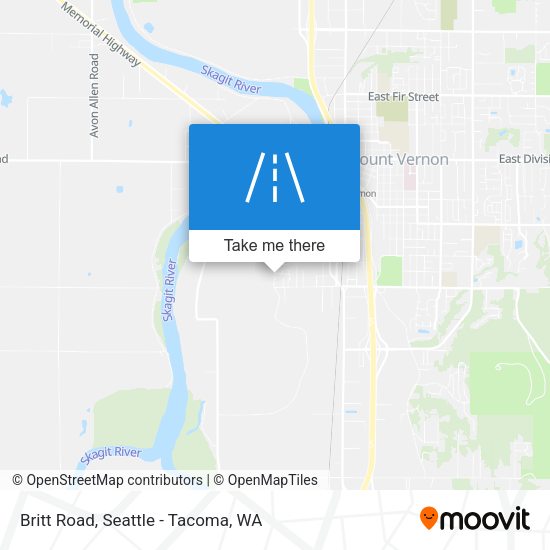 Britt Road map