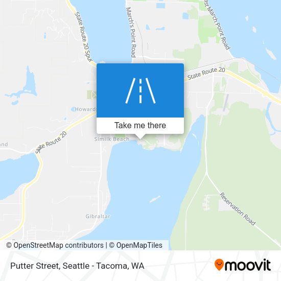 Putter Street map