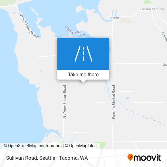 Sullivan Road map