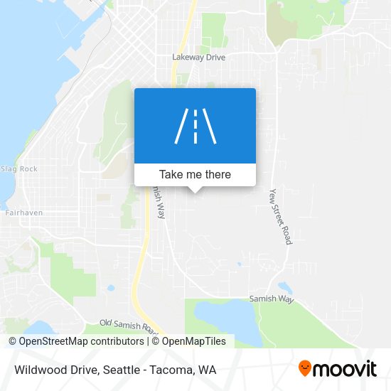 Wildwood Drive map