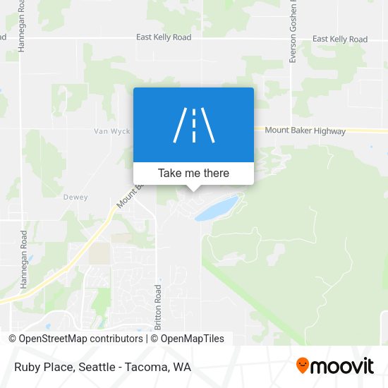 Ruby Place map
