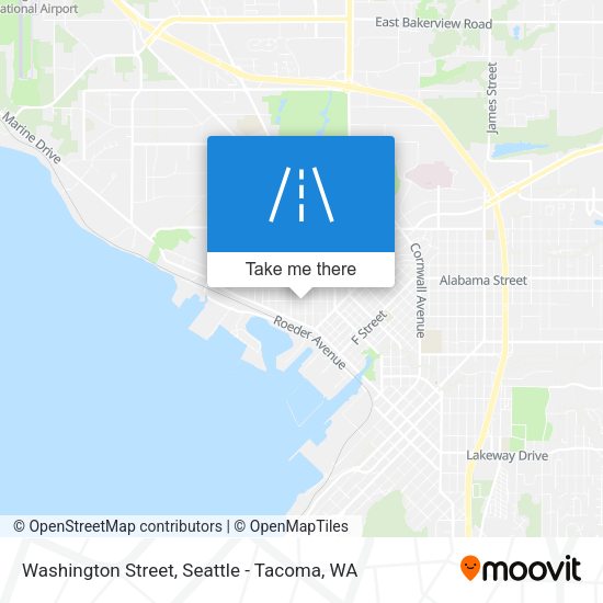Mapa de Washington Street