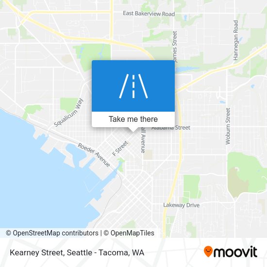 Kearney Street map