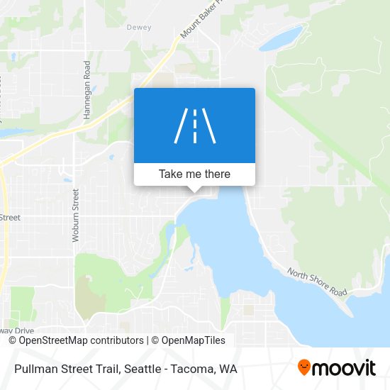 Pullman Street Trail map