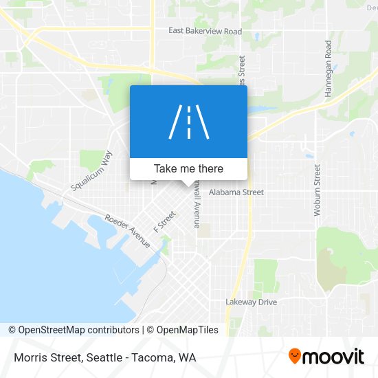 Mapa de Morris Street
