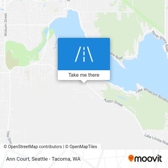 Ann Court map