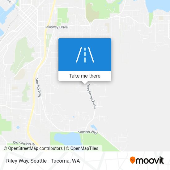 Riley Way map