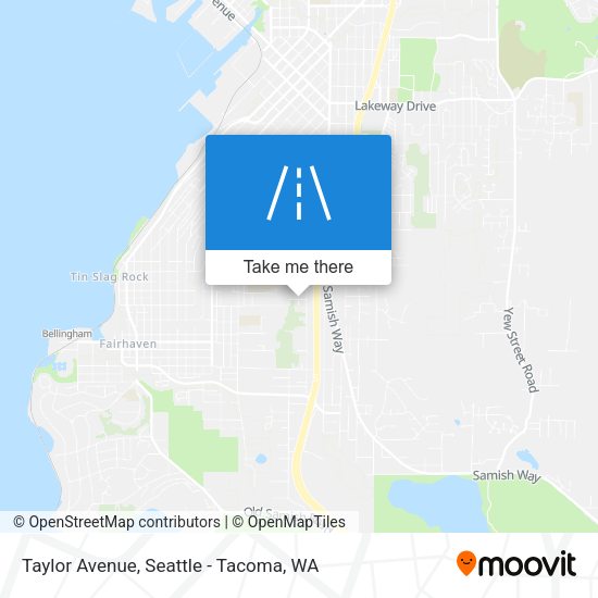 Mapa de Taylor Avenue