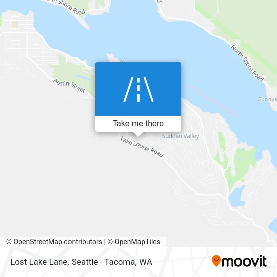 Mapa de Lost Lake Lane