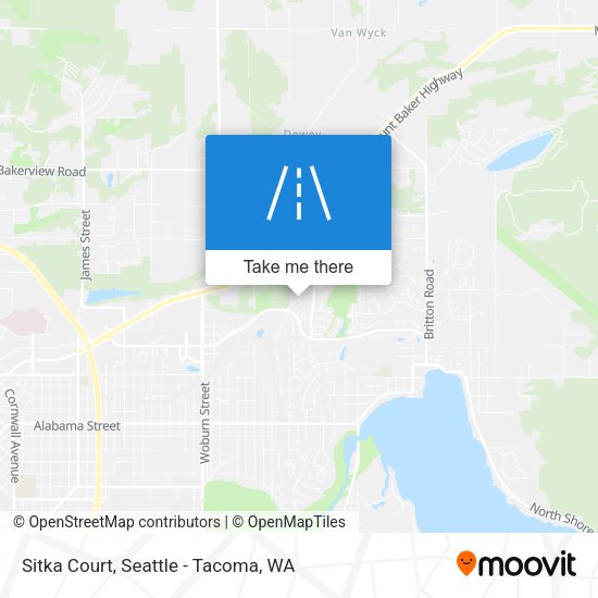 Sitka Court map