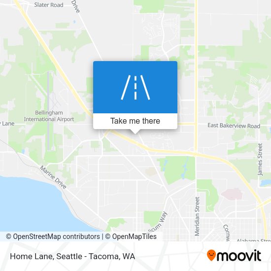Home Lane map