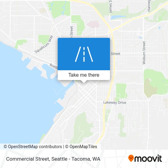 Commercial Street map