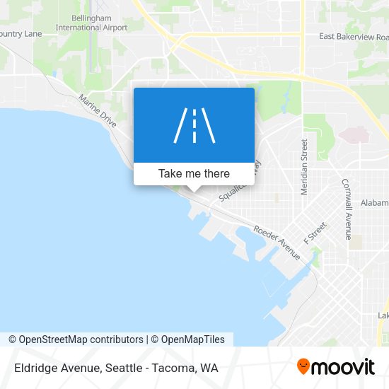 Mapa de Eldridge Avenue