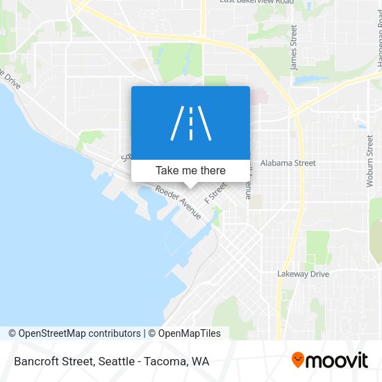 Mapa de Bancroft Street