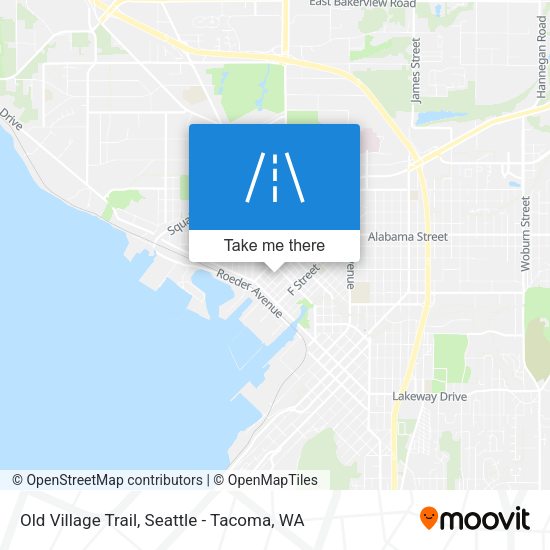 Mapa de Old Village Trail