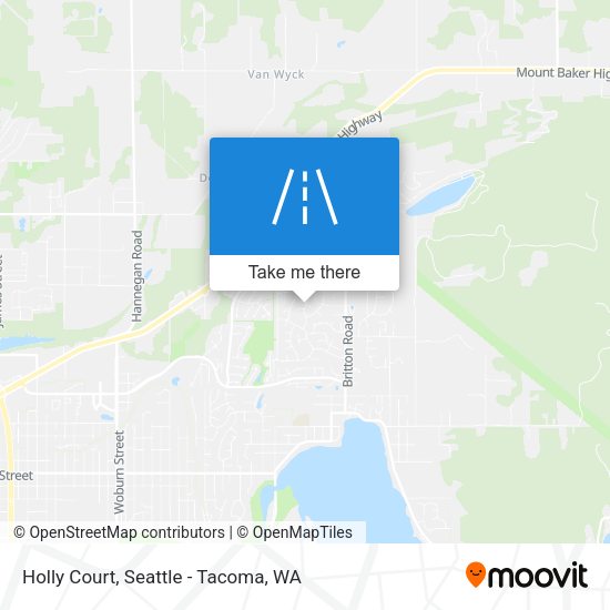 Holly Court map